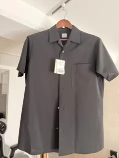 【新品未使用】メランジ オープンカラーシャツ EDIFICE