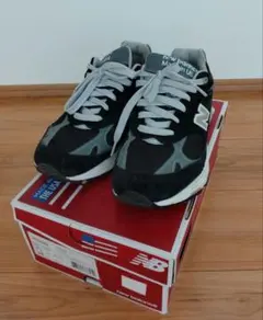 【美品】new balance 993 BK 25.5cm ワイズ2E