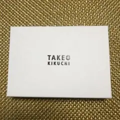 TAKEO KIKUCHI ブラウンレザー 名刺入れ
