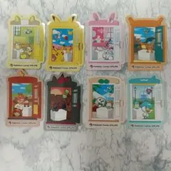 ポケモンセンターオンライン　ピカチュウ賞　おとどけステッカー 　8種セット