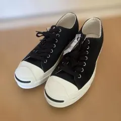 ​【未使用・廃盤】コンバース ジャックパーセル RET スエード 黒 26cm