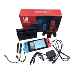 すぐ遊べる】ニンテンドースイッチ 本体 Nintendo Switch ネオン