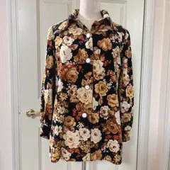 古着 vintage 花柄 レトロ ジャケット