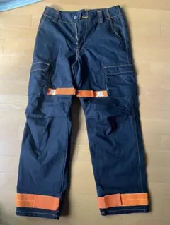 XLARGE ブラックカーゴパンツ