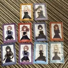 セブンイレブンコラボ　学園アイドルマスター クリアカード　10枚