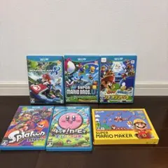 Wii U ゲームソフト 6本セット