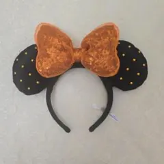 ディズニー カチューシャ ミニー オレンジ ハロウィン
