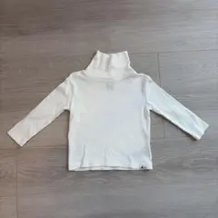 GAP ホワイト タートルネック 長袖Tシャツ 12-18ヶ月