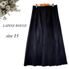LAPINE ROUGE ロングスカート 15 バラ刺繍 上品 283