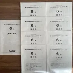 原本新品！未使用！学校別サピックスオープン雙葉②2023年11月双葉 2026年最新】サピックスオープンの人気アイテム - メルカリ
