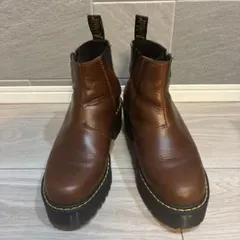 Dr. Martens サイドゴアブーツ ブラウン