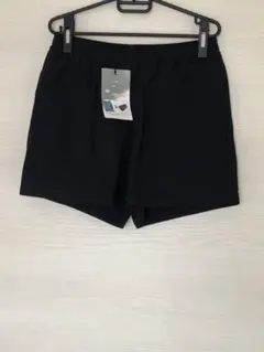 水陸両用　黒ショートパンツ メッシュポケット付き