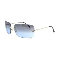良品】CHANEL シャネル 4107-B リムレス サングラス ココマーク - メルカリ