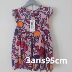 新品タグ付きPETIT BATEAUワンピース 95cm定価9900円綿100%