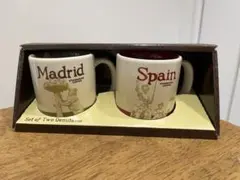 【新品】Starbucks スペイン・マドリード　スターバックス　デミタスカップ