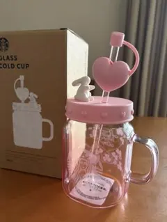 【韓国限定 】スターバックス⭐️ バニーグラスカップ 562ml