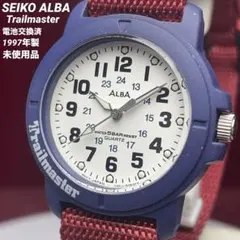 【未使用/97年製】SEIKO ALBA トレイルマスター セイコー 電池交換済のサムネイル