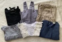 女の子　120cm 130cm 春夏服　6枚セット　まとめ売り