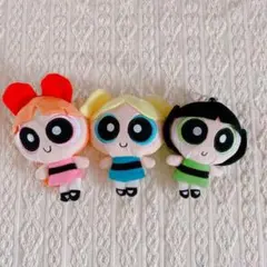 パワーパフガールズ 一番くじ B賞　ぬいぐるみキーホルダー パワパフ　バブルス