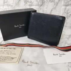 Paul Smith 二つ折り財布 ネイビー