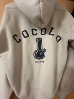 COCOLO BLAND パーカー ベージュ