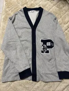 U.S. POLO ASSN. グレー カーディガン Mのサムネイル