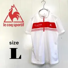 le coq sportif レディース 半袖 スポーツウェア ゴルフシャツL