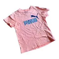 PUMA 薄オレンジ　130Tシャツ