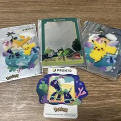 ポケットモンスター　プロントコラボ　クリアカードセット