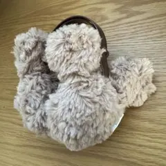 【未使用】ディズニー　ミッキー型耳当て/イヤーマフラー