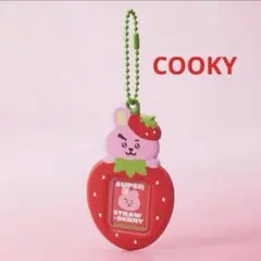 【COOKY】ミニフォトホルダーキーリング(STRAWBERRY PARTY)