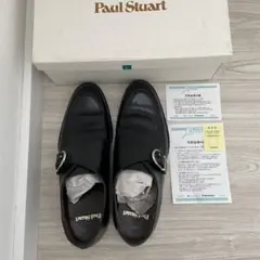 Paul Stuart シングルモンク ビジネスシューズ　25.5cm 3E 黒のサムネイル