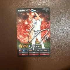 プロ野球スピリッツA プロ野球チップス プロスピ 西武 平良海馬 サイン