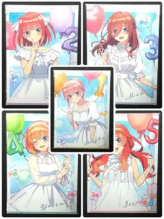 五等分の花嫁 コミックマーケット 102 水着 クリアファイル6枚セット