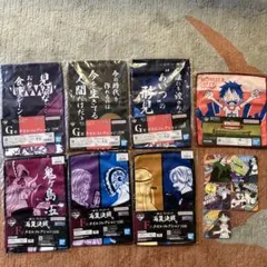 ワンピース　一番くじ　タオル　アートコースター　セット