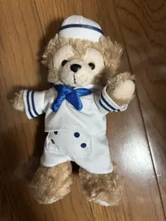 ダッフィー ぬいぐるみバッジ セーラー服 マスコットキーチェーン