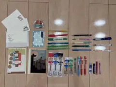 文房具 まとめ売り シャーペン　ボールペン　ジェットストリーム　シャー芯　便箋