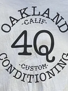 4Q CUSTOM CONDITIONING pocket Tシャツ 白 M