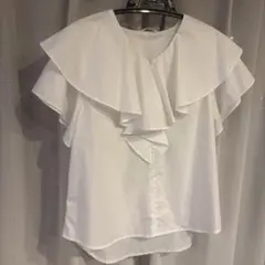 テチチ　半袖　ブラウス　ホワイト