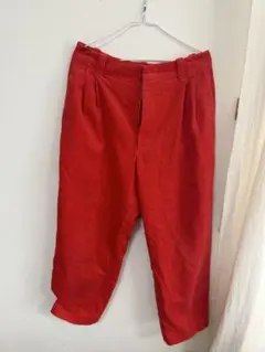 E*u様 UNIQLO×MARNI コーデュロイワイドフィットタックパンツXL