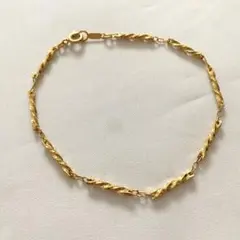 ete ブレスレット ゴールド 22cm - メルカリ