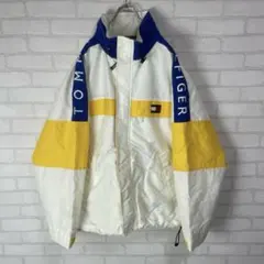 トミーヒルフィガー 袖刺繍 オーバーサイズ セーリングジャケット B系 チカーノ