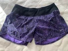 Nike Dri-FIT ランニングショーツ Sサイズ 紫黒