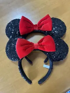 ミニーちゃんカチューシャ　セット