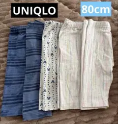 UNIQLO レギンスハーフパンツ 5枚組 80cm
