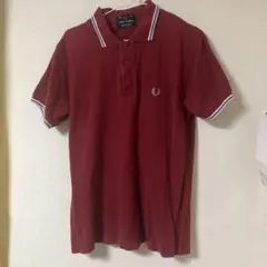 レア配色！フレッドペリー ポロシャツ ボルドー