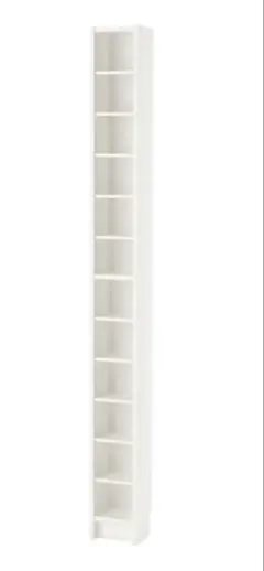 IKEA GNEDBY 本棚 スリム ホワイト２本 IKEA GNEDBY 本棚 スリム ホワイト2本 - メルカリ