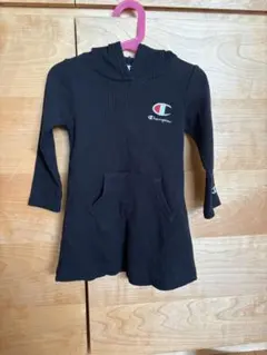 Champion フード付きワンピース 100cm 黒