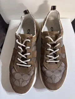 COACH カジュアルスニーカー ブラウンのサムネイル