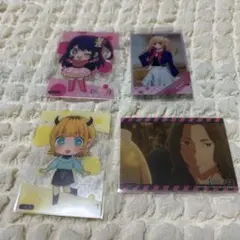 推しの子　クリアカード　ウエハース　4枚セット